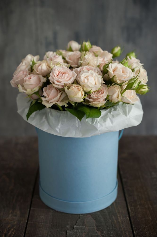 свадебная коробка XL с пионами для церемонии в Барнауле