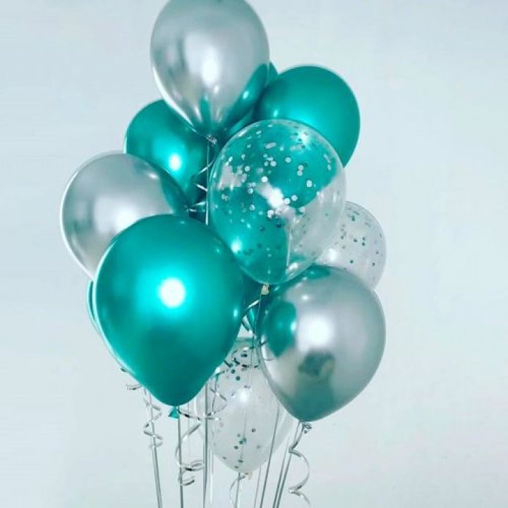 Фонтан шаров "Изумрудный" в Барнауле