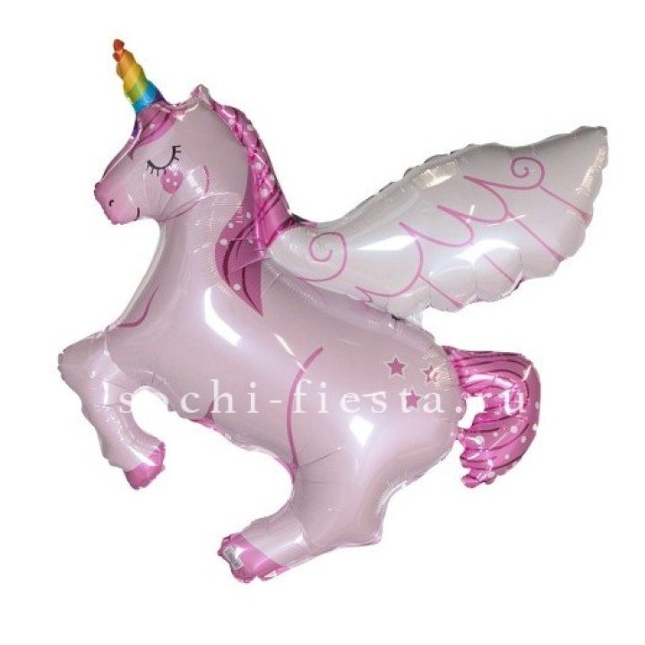 Фольгированный шар "Единорог" в Барнауле