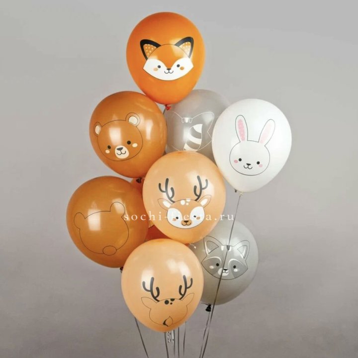 Воздушный шар "Животные" в Барнауле