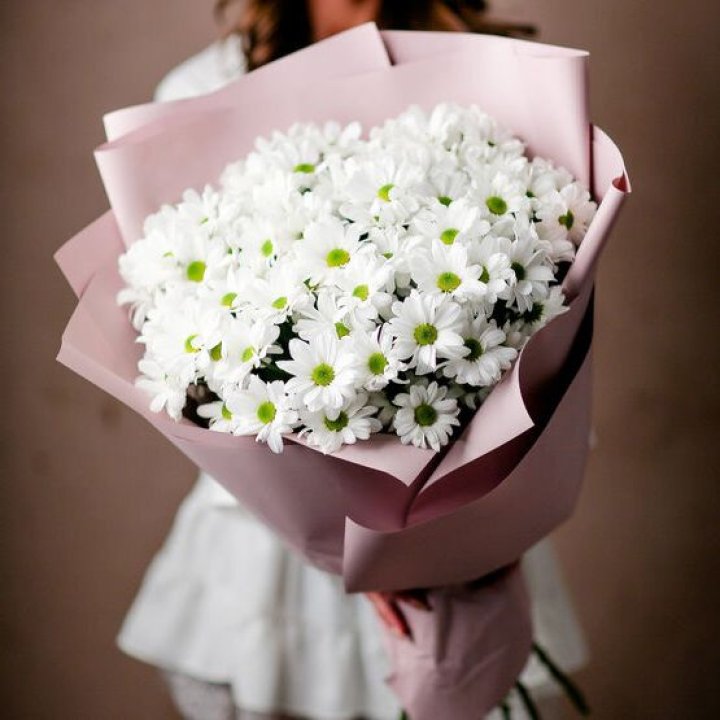 Букет хризантем №2 в Барнауле