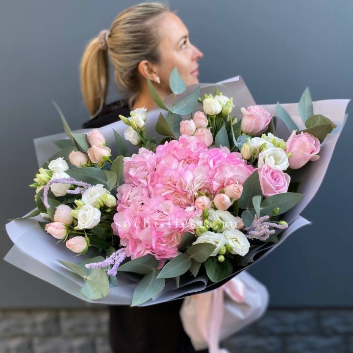 Дизайнерский букет "Кристал" в Барнауле