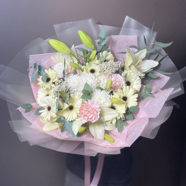 Букет "Нежная савана" в Барнауле
