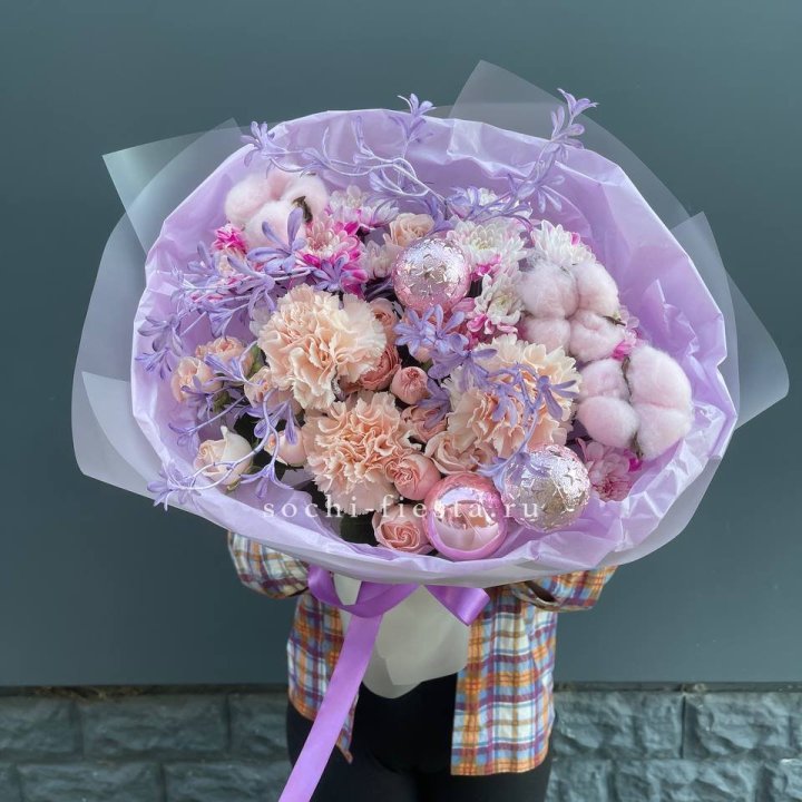 Букет "Лавандовая сказка" в Барнауле