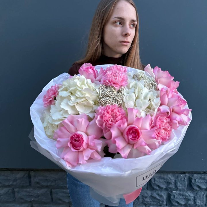 Букет "Нежное сияние" в Барнауле