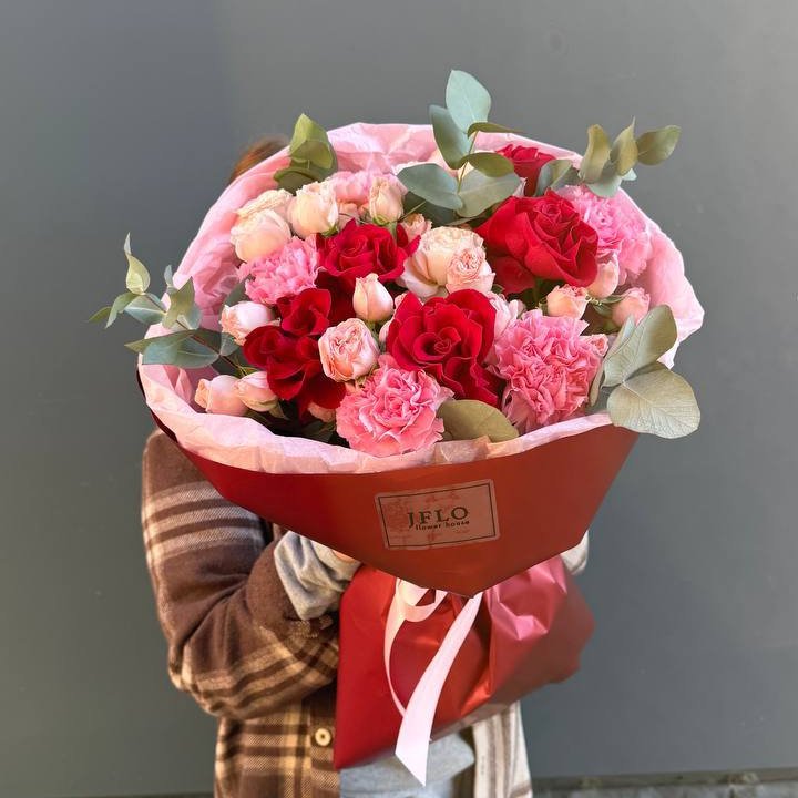 Букет "Первая любовь" в Барнауле