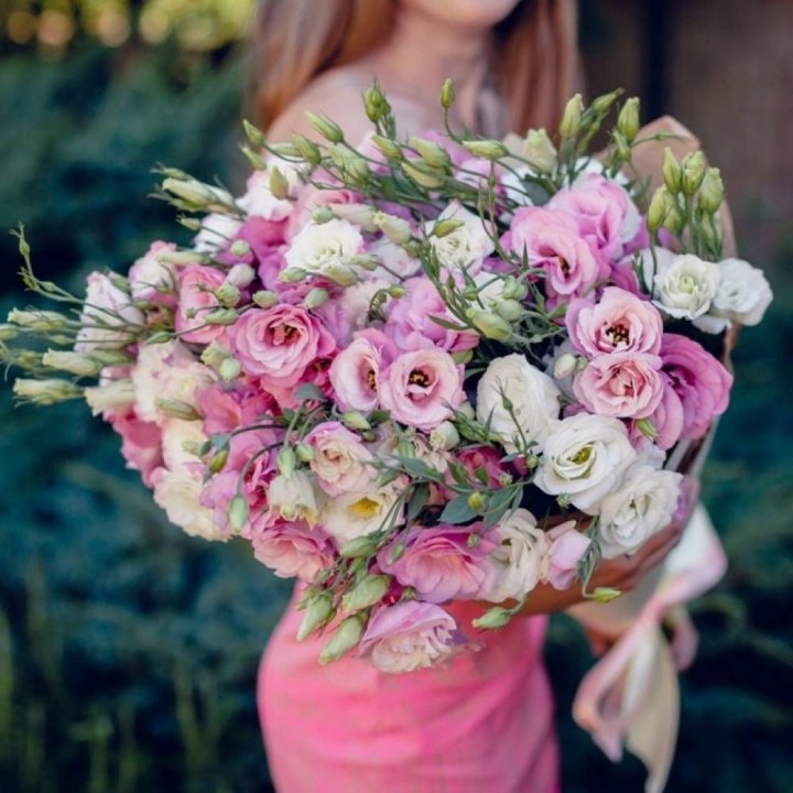 Букет эустом №1  в Барнауле