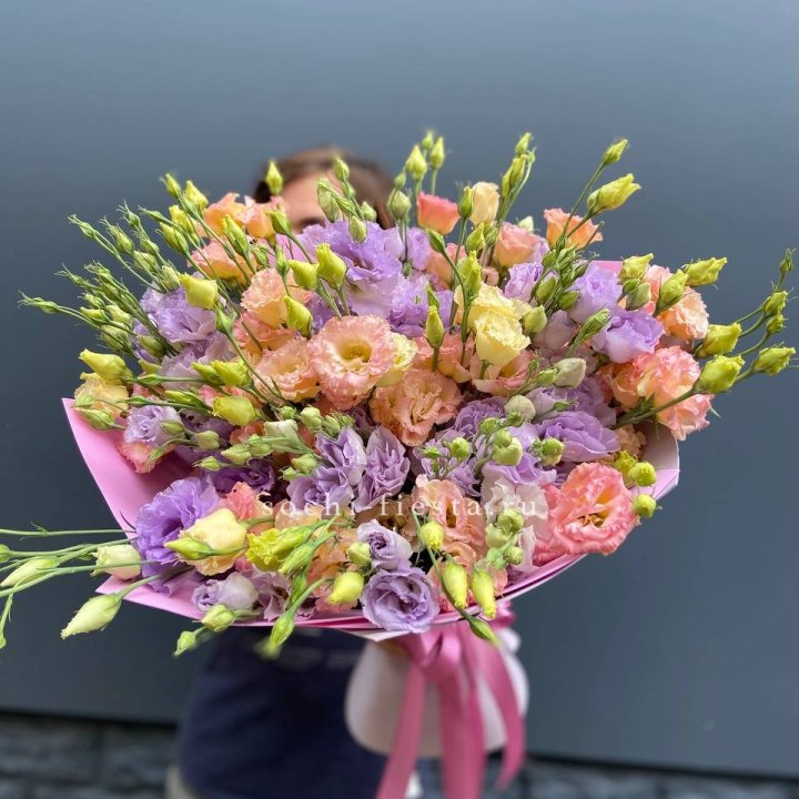 Букет эустом №2  в Барнауле