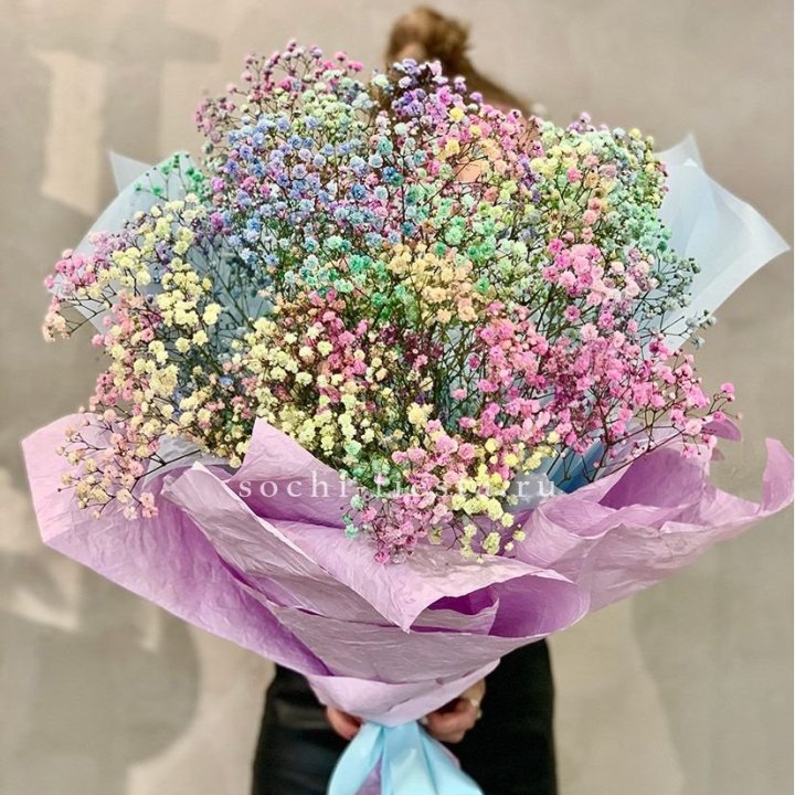 Радужные гипсофилы №2 в Барнауле