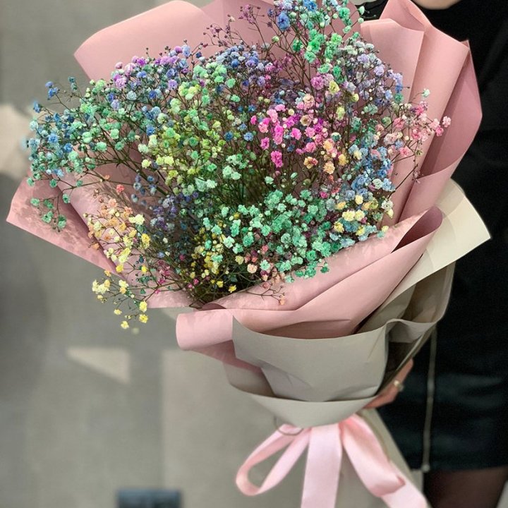 Букет гипсофил №3 в Барнауле