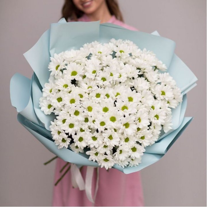  Букет хризантем "Бон-бон" в Барнауле