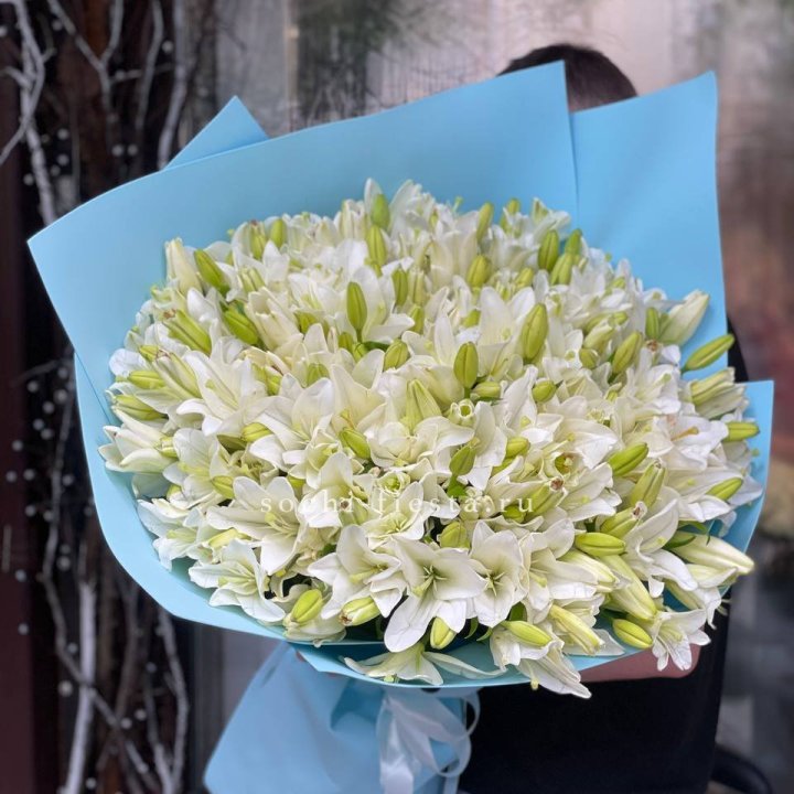 51 лилия в оформлении в Барнауле