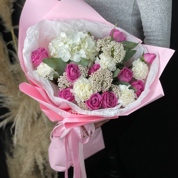 Букет с мисти бабблс №1 в Барнауле