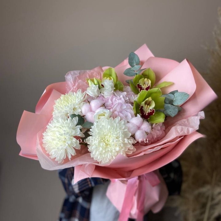  Букет с орхидеями "Вита" в Барнауле