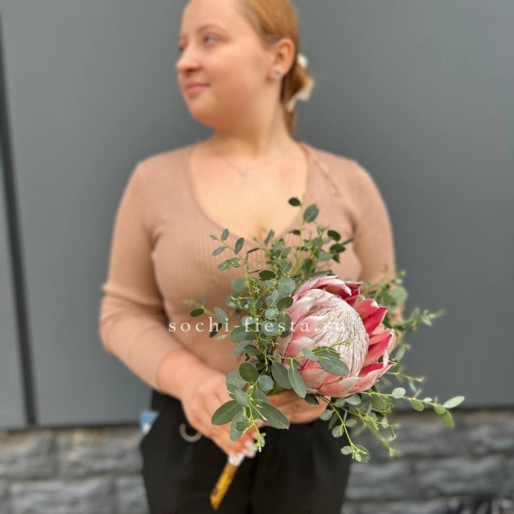 Свадебный букет "Протея" в Барнауле