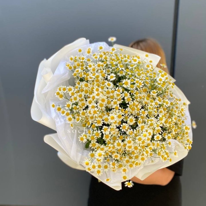 Букет ромашек "Фемели" в Барнауле