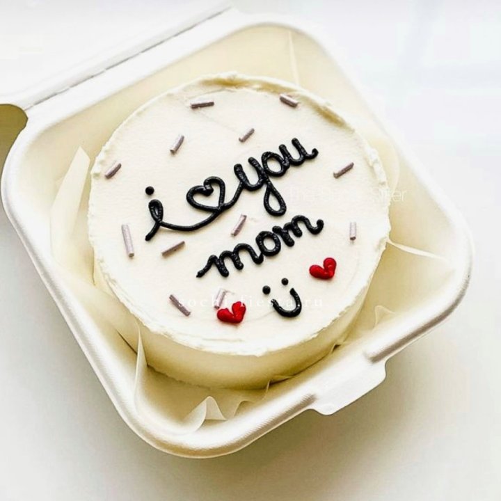 Бенто-торт "Мамочка, я люблю тебя!" в Барнауле