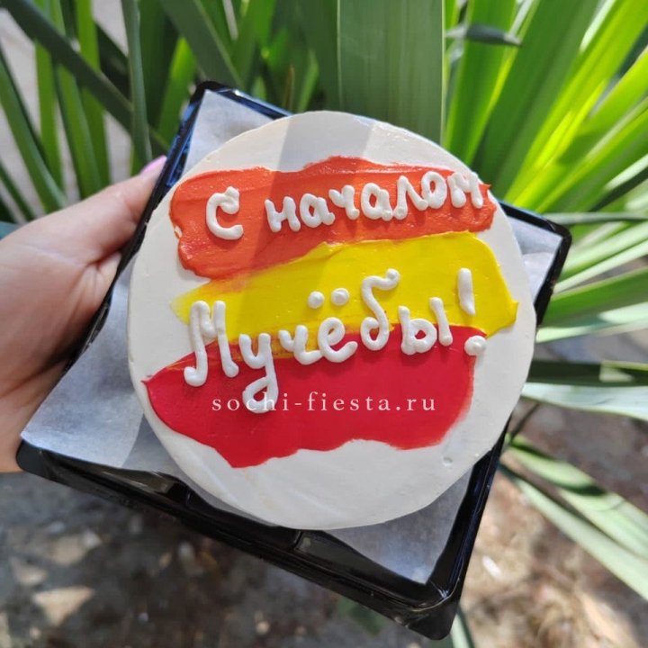 Бенто-торт "С началом учёбы"" в Барнауле