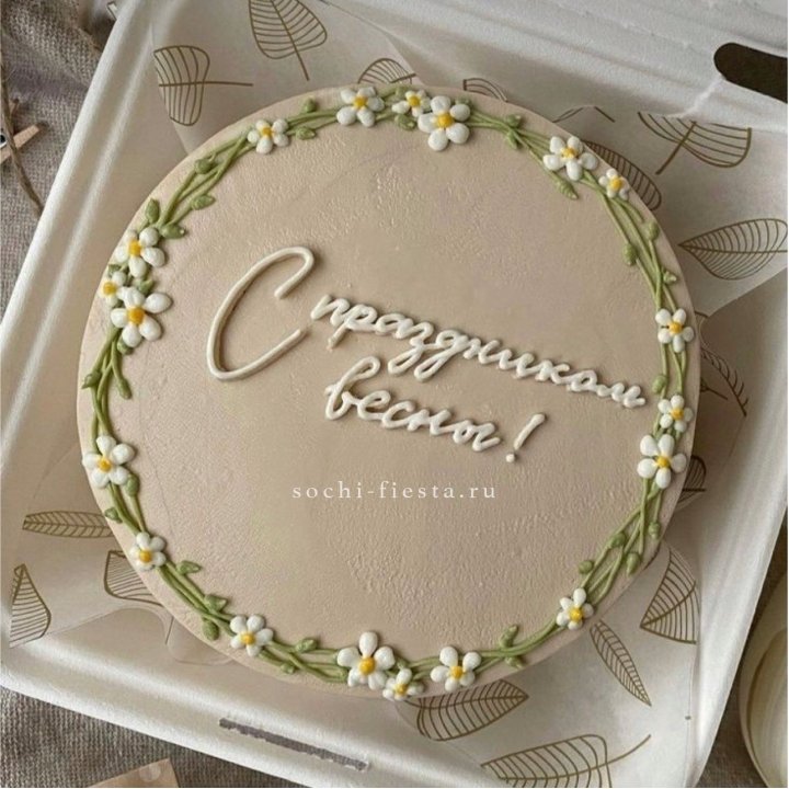 Бенто-торт "C праздником весны!"  в Барнауле