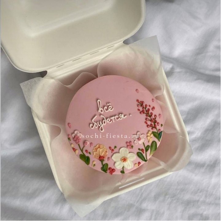 Бенто-торт "Все сбудется"  в Барнауле