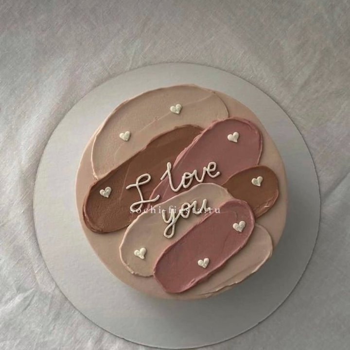 Бенто-торт "Я тебя люблю невероятно"  в Барнауле