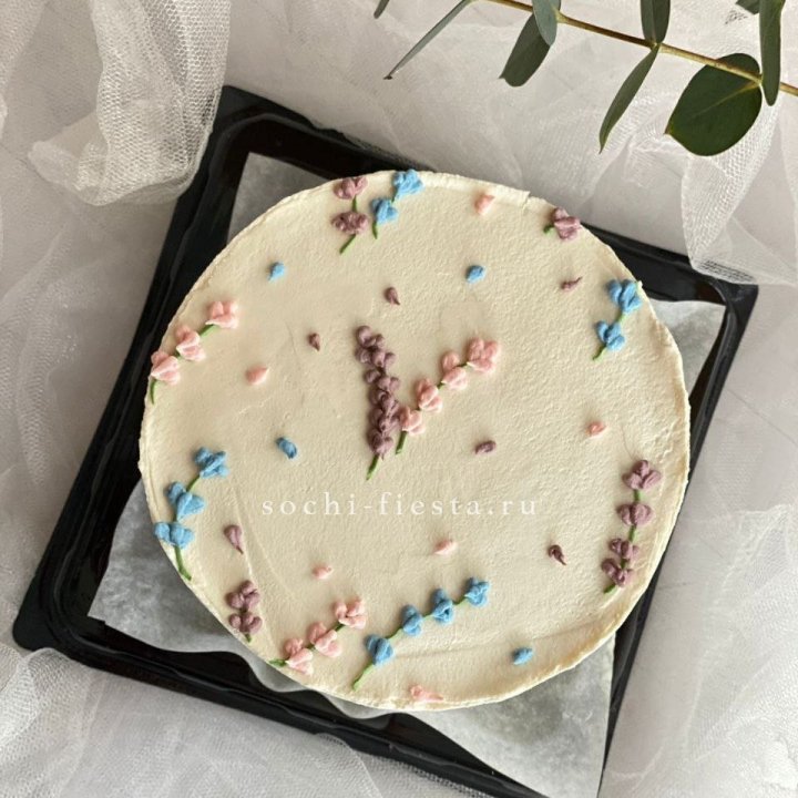 Бенто-торт "Лаванда" в Барнауле
