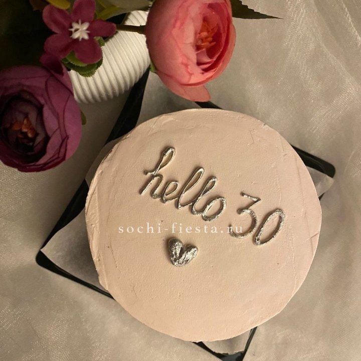 Бенто-торт "Привет" в Барнауле