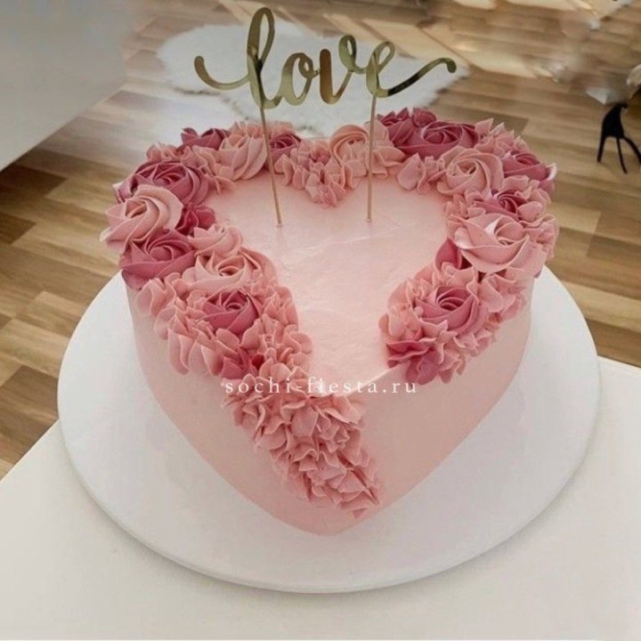 Торт "Сердце" 10 в Барнауле