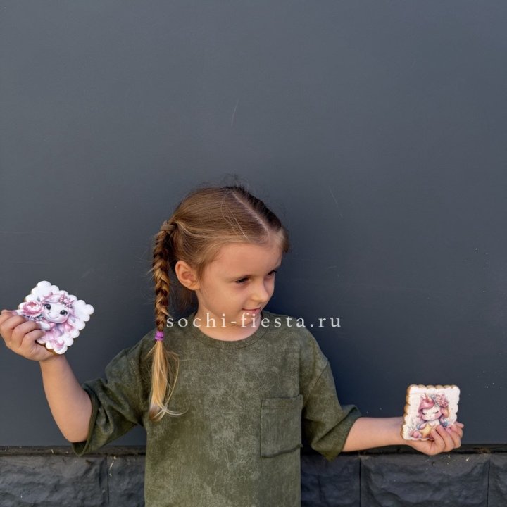 Имбирный пряник Единорог в Барнауле