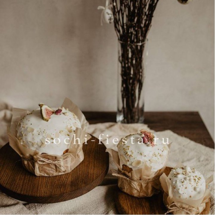 Кулич мини с изюмом в Барнауле