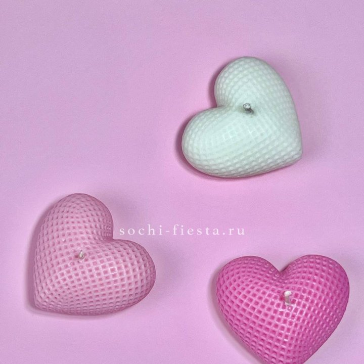 Набор свеч сердец в Барнауле