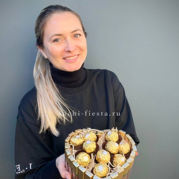 Шоколадный набор Сердце в Барнауле