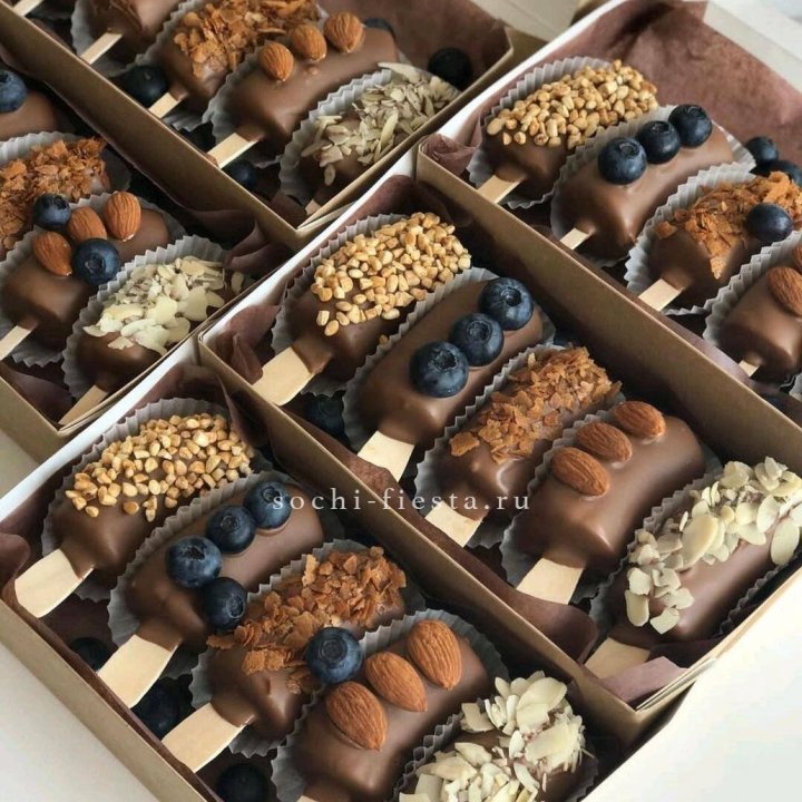 Набор бананов в шоколаде №4 в Барнауле