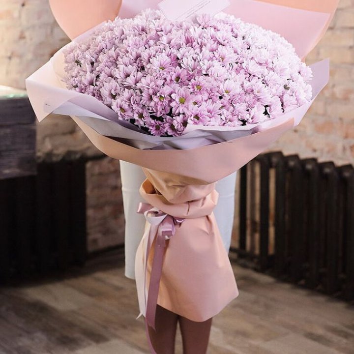 Облако хризантем №1 в Барнауле