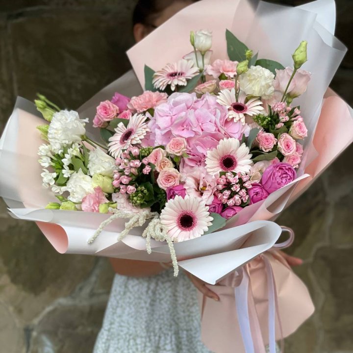Авторский букет Пич в Барнауле