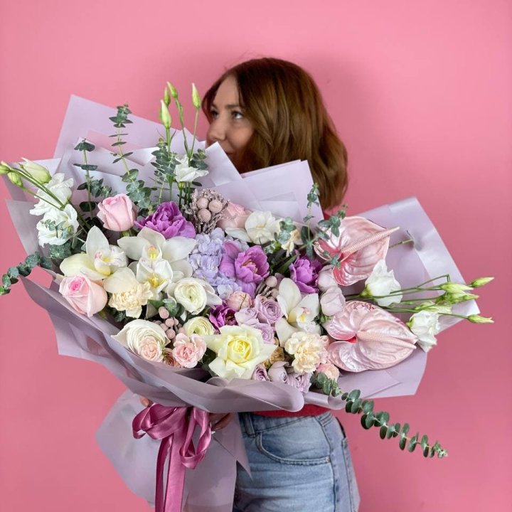 Дизайнерский букет "Вероника" в Барнауле