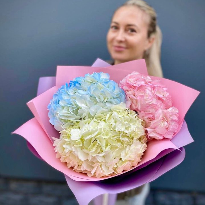 Букет гортензий "Тоника" в Барнауле