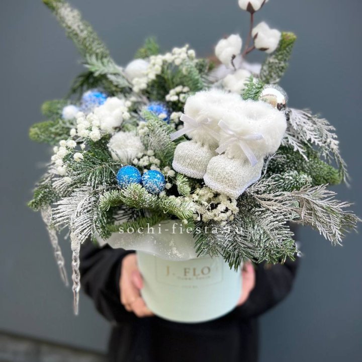 Новогодний бокс "Ботс блю" в Барнауле