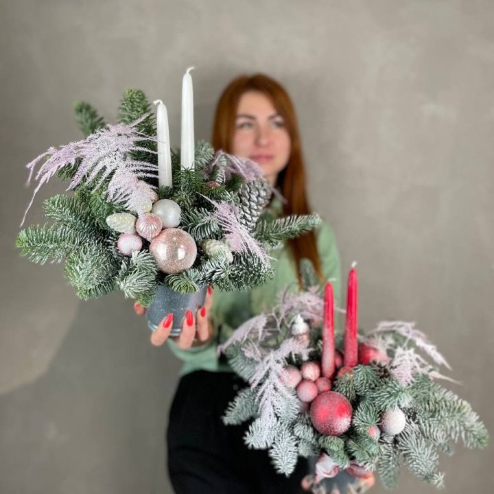 Новогодняя композиция "Кандилай" в Барнауле