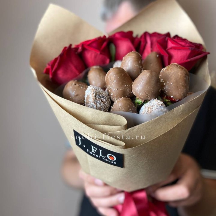 "Тандем с шоколадной клубникой" в Барнауле