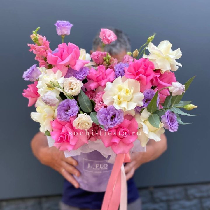 Цветочный бокс "Сиона" в Барнауле