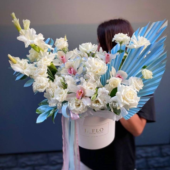 Цветочный бокс №3 в Барнауле