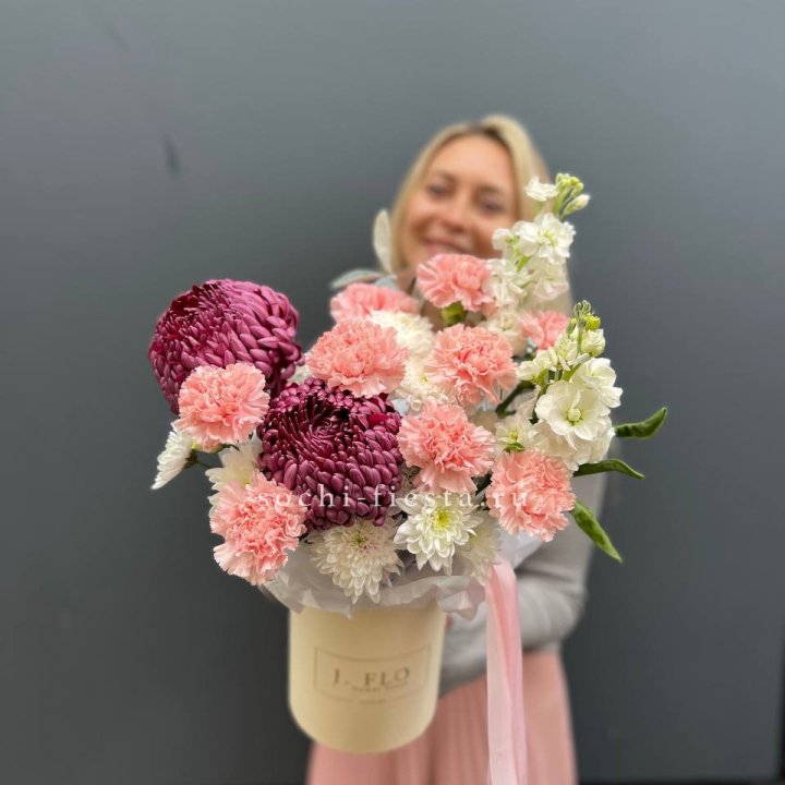 Цветочный бокс №4 в Барнауле