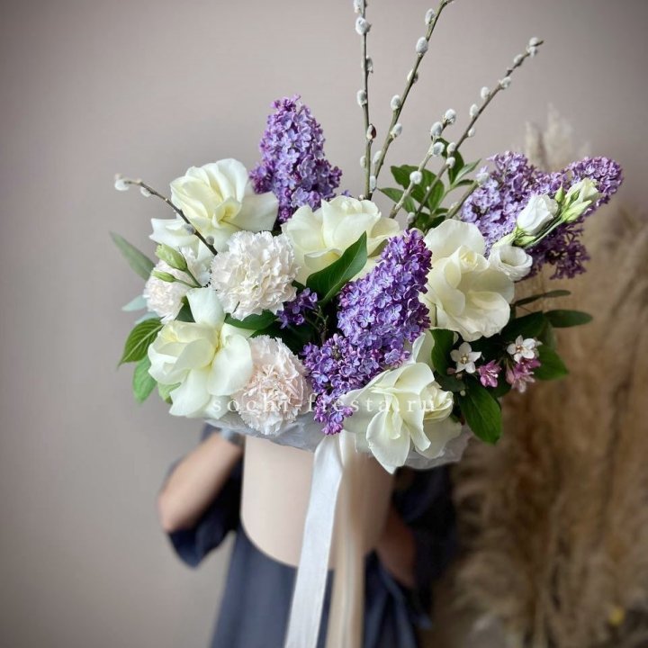 Цветочный бокс "Воскресенье" в Барнауле