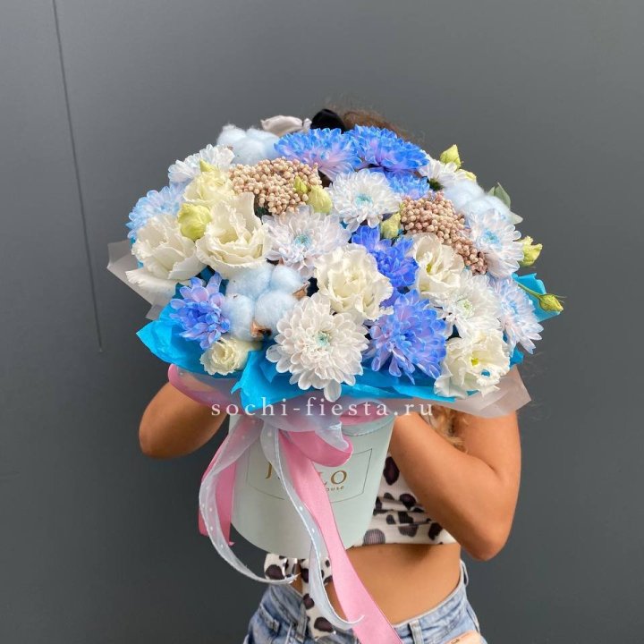 Коробка цветов  " Облако" в Барнауле