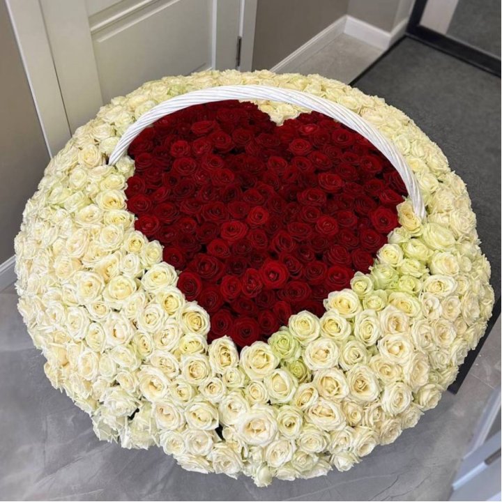 501 роза сердце в Барнауле