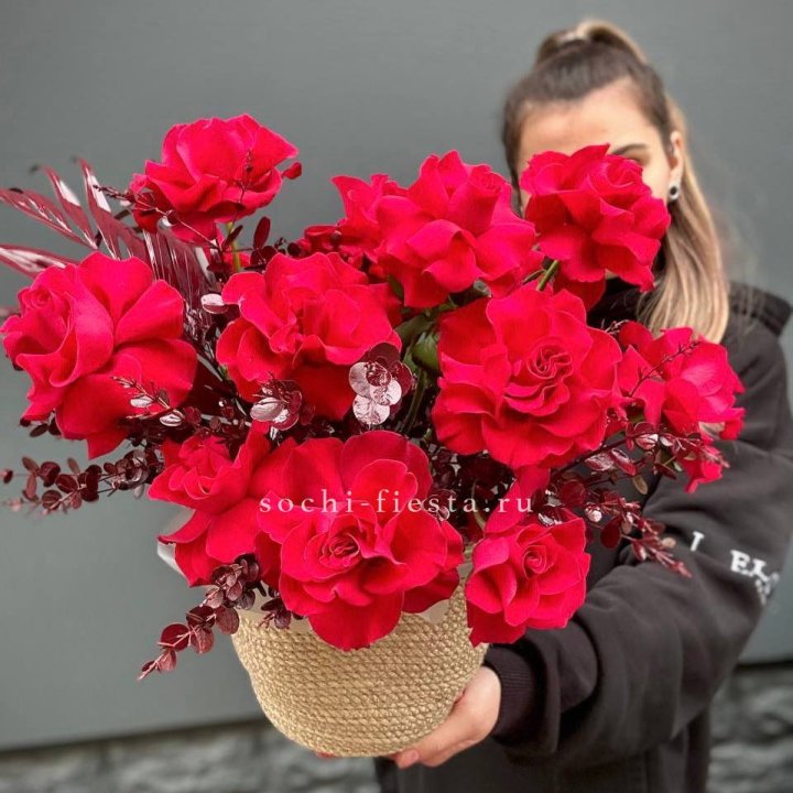 Джутовое кашпо "Трамонто" в Барнауле