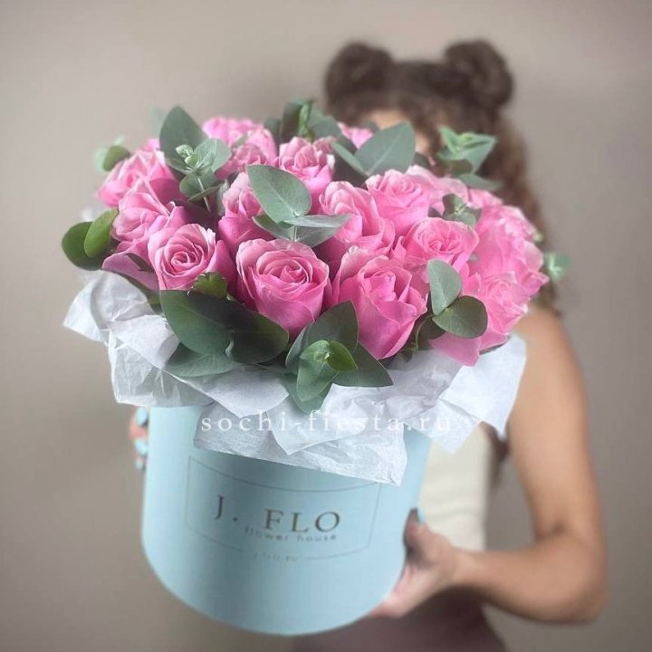 Бокс 27 роз в Барнауле