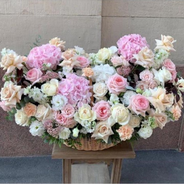 Цветочная корзина макси N2 в Барнауле