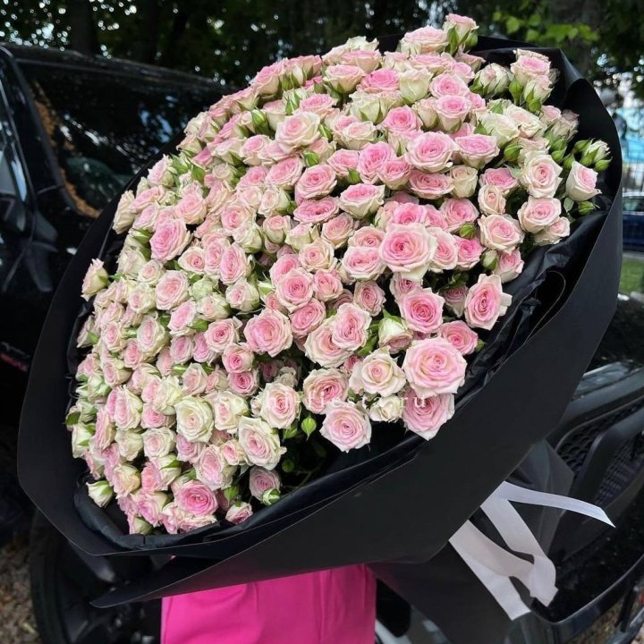 101 кустовая роза "Твистер" в Барнауле